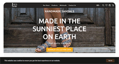 Desktop Screenshot of ges-sandals.gr